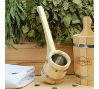 Банный ковш из липы Добропаровъ 0.5л, 42 см, 2111468