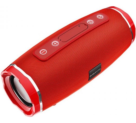 Портативная колонка BOROFONE BR3, 1200 mAh, 188х80х83.5 мм, красная 23752-BR3R