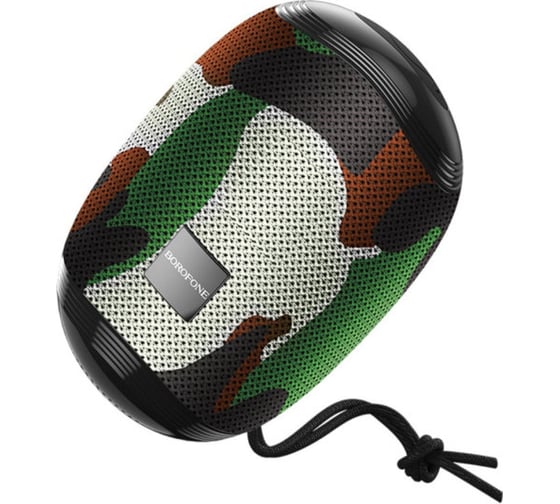 Портативная колонка BOROFONE BR6, 500 mAh, 126х90х89 мм, хаки 23752-BR6K
