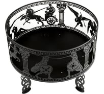 Костровая чаша из металла fire-bowls толщиной 3 мм, диаметр 60 см, Греция