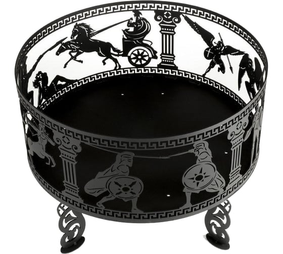 Костровая чаша из металла fire-bowls толщиной 3 мм, диаметр 60 см, Греция