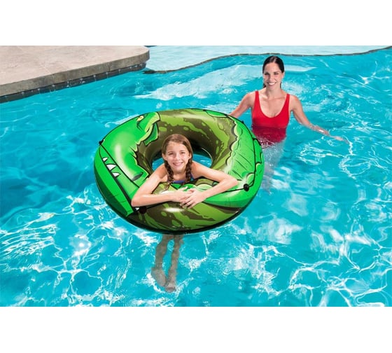 Круг для плавания BestWay River Gator 119 см 36108 008776