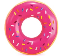 Надувной круг Intex Розовый пончик 99x25 см, от 9 лет 56256