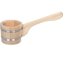 Бондарный ковш-черпак Банные Штучки С лёгким паром, 0.5 л, липа 31203