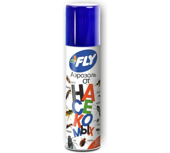 Аэрозоль от летающих и нелетающих насекомых FLY без запаха 4607043131751 1