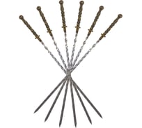 Шампур Стальные Решения Кардинал кованая ручка ШКРК