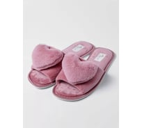 Тапочки Arya Home Женские Heart, 38 Розовый 8680943097767