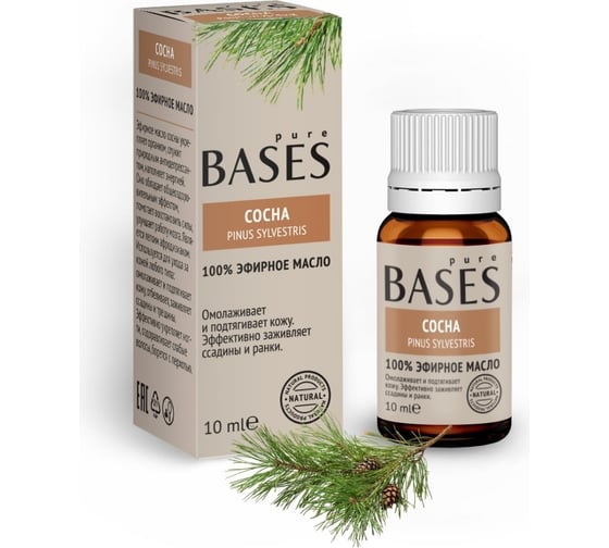 Эфирное масло PURE BASES Сосна 906273 1