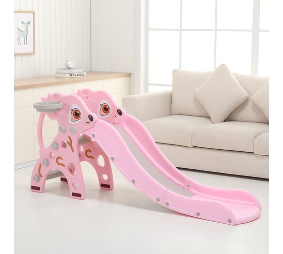 Горка Perfetto Sport Оленёнок PS-040-P розовый СГ000005136