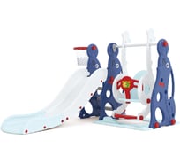 Горка/качели Perfetto Sport Морской лев PS-044-B синий СГ000005140