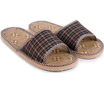 Мужские тапочки ONLITOP цвет коричневый, р-р 38-39 4472665