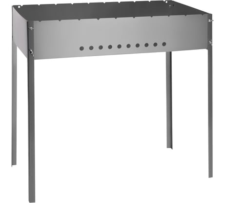 Разборный мангал СОКОЛ 70х35х13.7 см, 1,5 мм, на барашках 62-0061