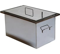 Туристическая коптильня с гидрозатвором FIRE STEEL kop-tourist-40-20-20