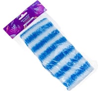 Мочалка длинная банная с пластиковыми ручками EUROHOUSE 13739