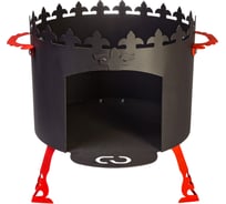 Круглая печь для казана Стальные Решения Супер Ронда 40см ПКДКСР40