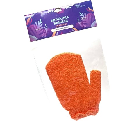 Банная мочалка-рукавица EUROHOUSE нейлон 13731