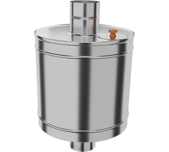 Бак круглый на трубу МЕТАЛЛИК И КО 115x80; AISI 430 1.00 О0000082177 1