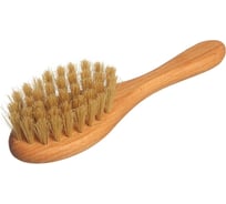 Щётка для сухого массажа лица и шеи с мягкой натуральной щетиной YOZHIK Y/Л/150