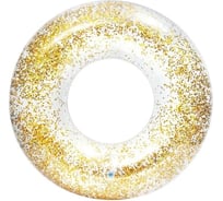 Надувной круг Intex 107x27 см Прозрачный блеск от 9 лет, 2 вида 56274