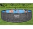 Каркасный бассейн BestWay 549x132см APX 365, 26000л, песочный фильтр-насос, лестница, тент, полисферы 561KC BW 2