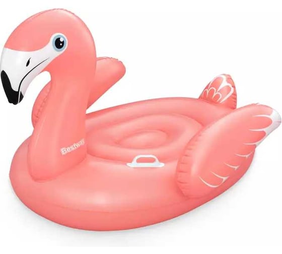 Надувная игрушка-наездник BestWay 138x107см Фламинго 41525 BW 1