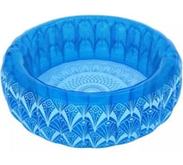 Надувной бассейн BestWay 168x53см Bohemian Blue с подстаканниками 54479 BW