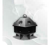 Костровая чаша PALITRA TECHNOLOGY с крышкой Лев / Очаг / диаметр 71х62 см, толщина стали чаши 3 мм, толщина стали крышки 1,5 мм, вес 25,1 кг 52236