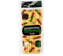 Шпажки-шампуры для шашлыка ОФИСМАГ бамбуковые 15 см, 100 штук, КП 137599 700659