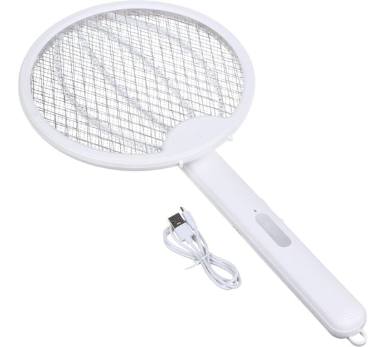 Мухобойка антимоскитная Inbloom 2 в 1, USB, 46х23 см, BH 3000V, PP, 500mAh, 5V, USB 159-173