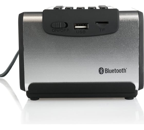 Акустическая система FIRST 1920-1-BA Bluetooth, 2x1.5 Вт, FM, USB, Micrо SD, AUX, Li-ion FA-1920-1-BA