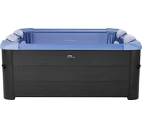 СПА-бассейн MSpa Oslo Saphire 160x160x65см 850 л, квадратный, гидромассаж, аэромассаж.(4 коробки A.B.C.D) F-SA063W
