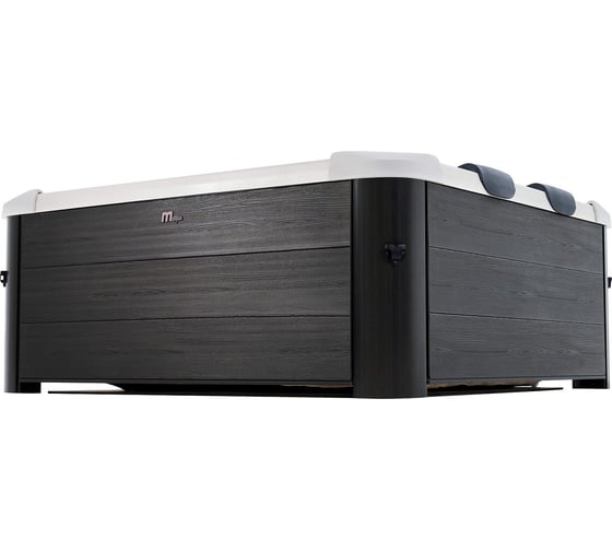 СПА-бассейн MSpa Oslo Plus 180x180x65 см, квадратный, гидромассаж, аэромассаж, (4 коробки A.B.C.D) F-OS063WP