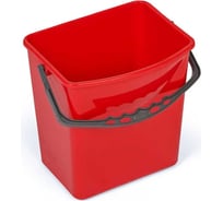 Ведро Uctem-Plas Selmop 6 л красное KK796R 30987
