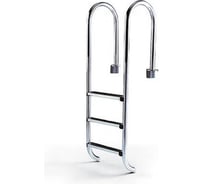 Лестница для бассейна Reexo Muro MU-315, узкий борт, 3 нескользящие ступени, нержавеющая сталь AISI-316, 1.2 мм 176188