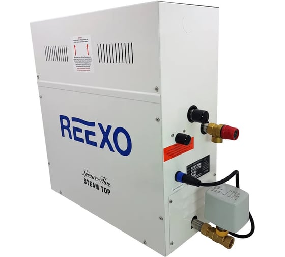 Парогенератор Reexo SteamTop Auto 120 - 12 кВт, 380 В, с ТЭНами AISI-304 с автоматическим краном, до 20 куб.м 182807
