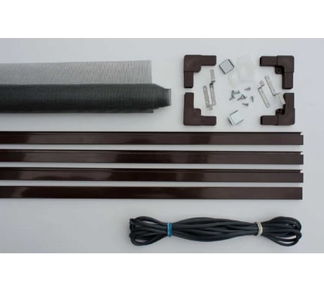 Москитная сетка KOMFORT Комплект №3, 1550х800 мм, коричневая НС00608