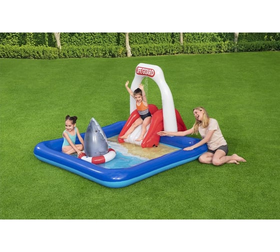 Надувной бассейн BestWay Lifeguard Tower 234х203х129 см 53079 030453