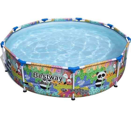 Каркасный бассейн Bestway Steel Pro 274х66 см, 3221 л 5612F BW 008901 1