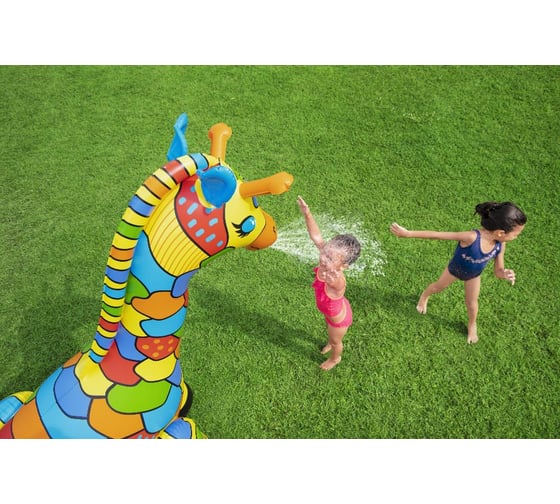 Надувной разбрызгиватель BestWay Jumbo Giraffe 142х104х198 см 52384 009063