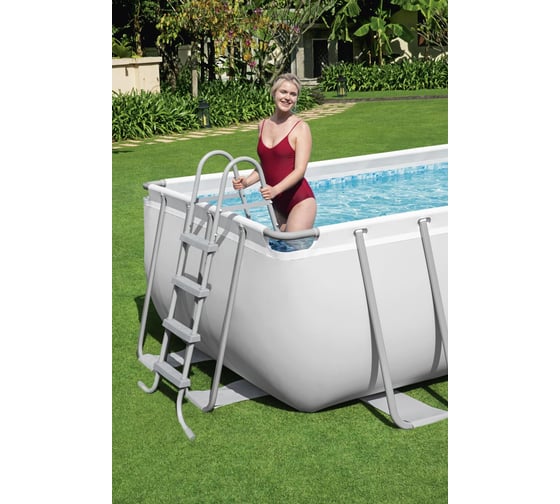 Каркасный бассейн BestWay Power Steel 488x244x122см, 11532л 56671 BW