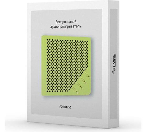 Портативная акустика Rombica MySound Note - Green BT-S080