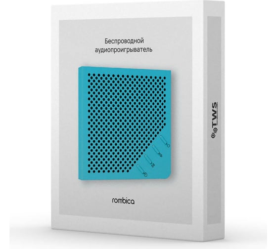 Портативная акустика Rombica MySound Note - Blue BT-S079