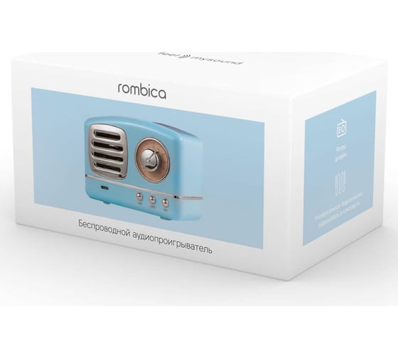 Портативная акустика Rombica MySound Soul - Blue BT-S099