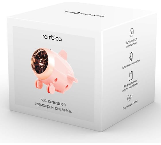 Портативная акустика Rombica MySound Travel - Rose BT-S103