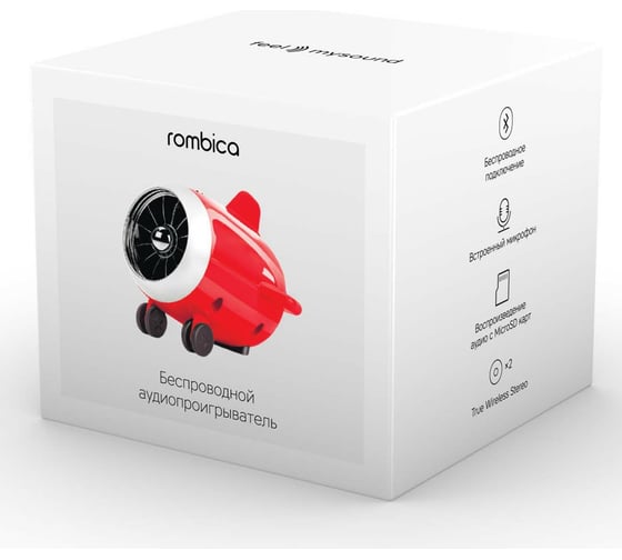 Портативная акустика Rombica MySound Travel - Red BT-S100