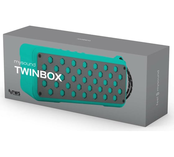 Портативная акустика Rombica MySound Twinbox - Blue BT-S077