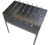 Сборный мангал Garden story Стандарт с шампурами, в коробке, 500х300 мм МРС.500.3