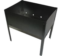 Сборный походный мангал Garden story без шампуров, в коробке, 350х240 мм МРП.350.1