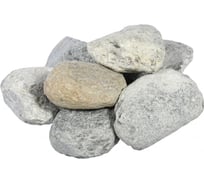 Камень для бани СПЕЦ Талькохлорит обвалованный, коробка 20 кг, фракция 70-120 мм ТЛК-АНТ