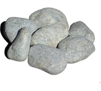 Камень для бани СПЕЦ Порфирит обвалованный, коробка 20 кг, фракция 70-120 мм ПРФ-АНТ